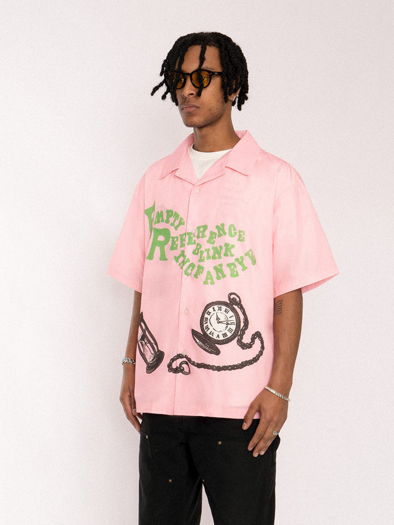 EMPTY REFERENCE "Blink of an Eye" Button-Up Shirt